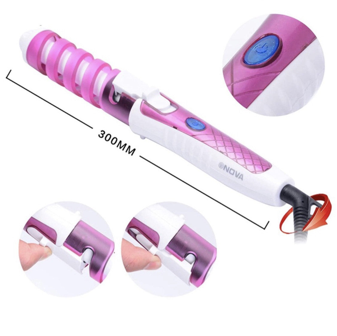 Pinza Rizador Encrespador Ondulador Nova