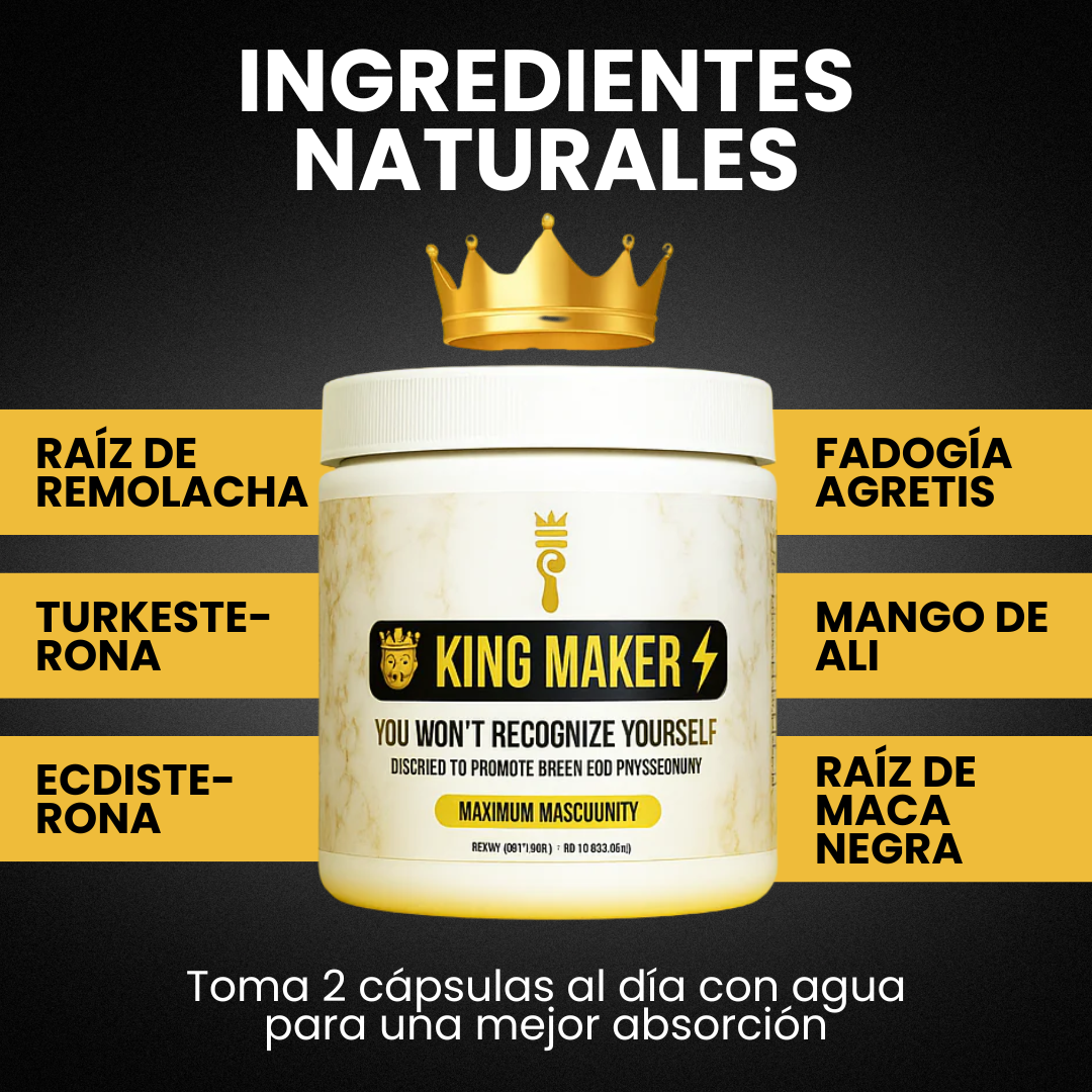 “King Maker: Más fuerza, más deseo, más confianza”