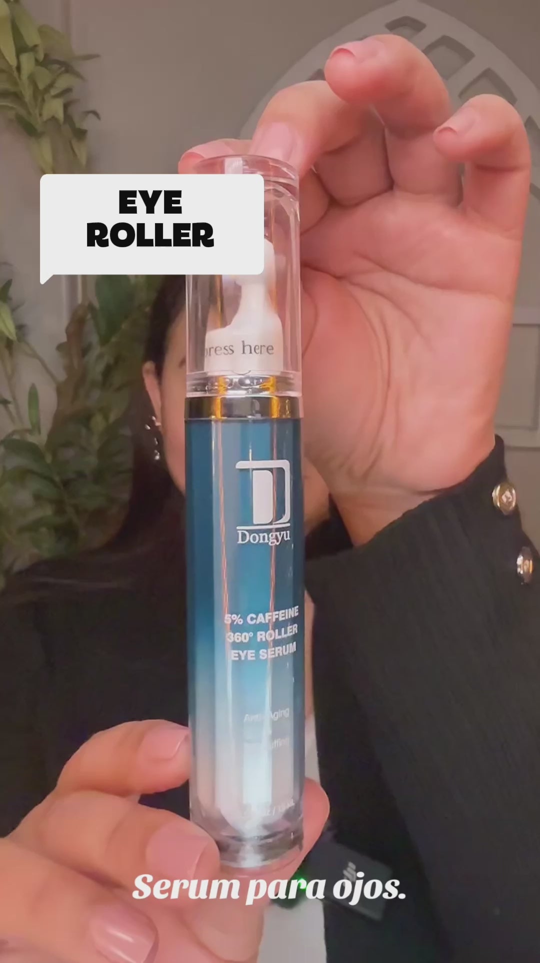 Revitaliza tu contorno de ojos con 5% cafeína”